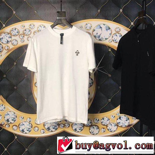 クロムハーツ半袖Tシャツまずは定番！人気アイテム 2色可選CHROME HEARTS 2019SSのトレンド商品