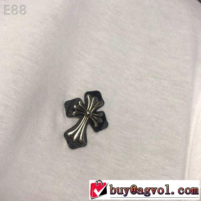 クロムハーツ半袖Tシャツまずは定番！人気アイテム 2色可選CHROME HEARTS 2019SSのトレンド商品