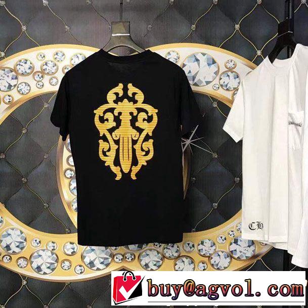今っぽく新作アイテム クロムハーツ2019SSのトレンド商品 CHROME HEARTS半袖Tシャツ 2色可選