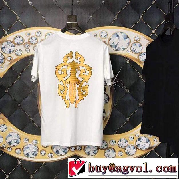 今っぽく新作アイテム クロムハーツ2019SSのトレンド商品 CHROME HEARTS半袖Tシャツ 2色可選