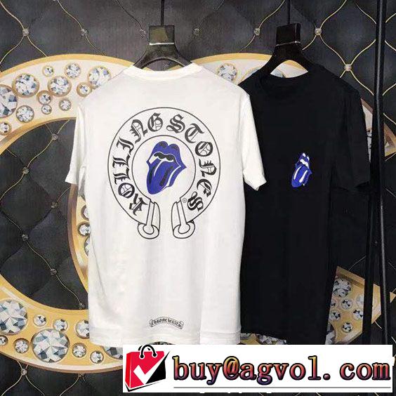 2019年最新ファッション 半袖Tシャツ夏先に大活躍する2色可選 CHROME HEARTS クロムハーツ