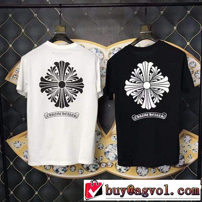  CHROME HEARTS知的な夏のスタイル クロムハーツ2019春夏のトレンド新商品 半袖Tシャツ 2色可選