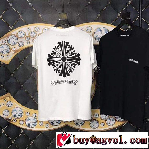 CHROME HEARTS知的な夏のスタイル クロムハーツ2019春夏のトレンド新商品 半袖Tシャツ 2色可選