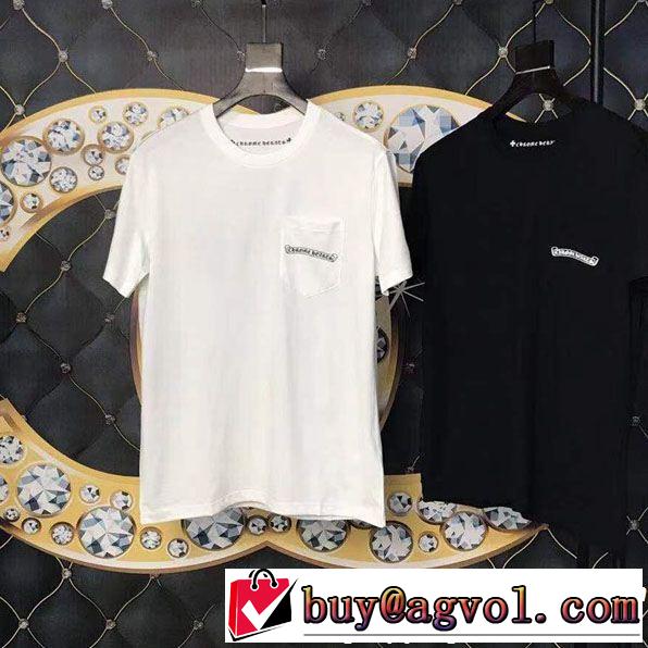 CHROME HEARTS知的な夏のスタイル クロムハーツ2019春夏のトレンド新商品 半袖Tシャツ 2色可選