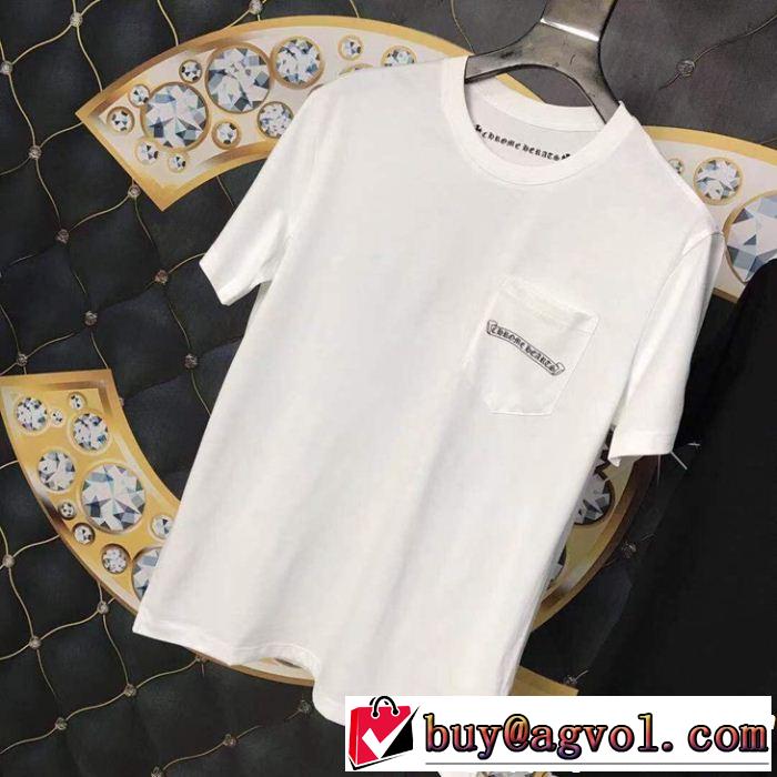 CHROME HEARTS知的な夏のスタイル クロムハーツ2019春夏のトレンド新商品 半袖Tシャツ 2色可選