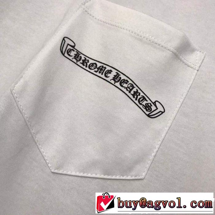 CHROME HEARTS知的な夏のスタイル クロムハーツ2019春夏のトレンド新商品 半袖Tシャツ 2色可選