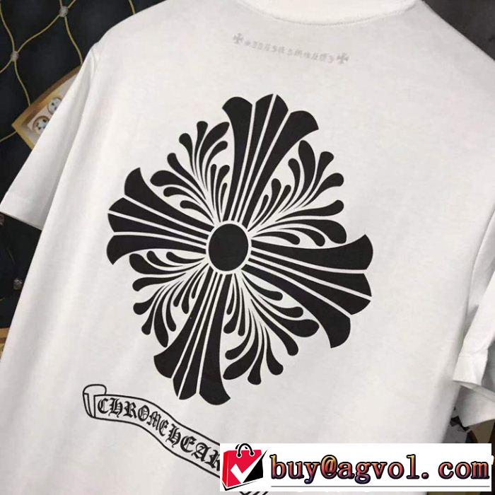 CHROME HEARTS知的な夏のスタイル クロムハーツ2019春夏のトレンド新商品 半袖Tシャツ 2色可選
