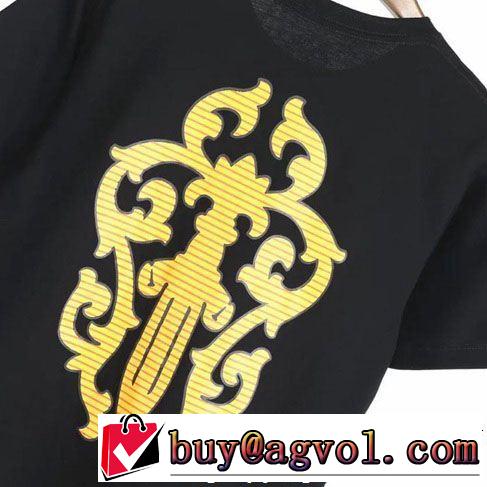半袖Tシャツ 2色可選 CHROME HEARTS すっきりした印象に 優雅で都会的な装いに仕上げ クロムハーツ