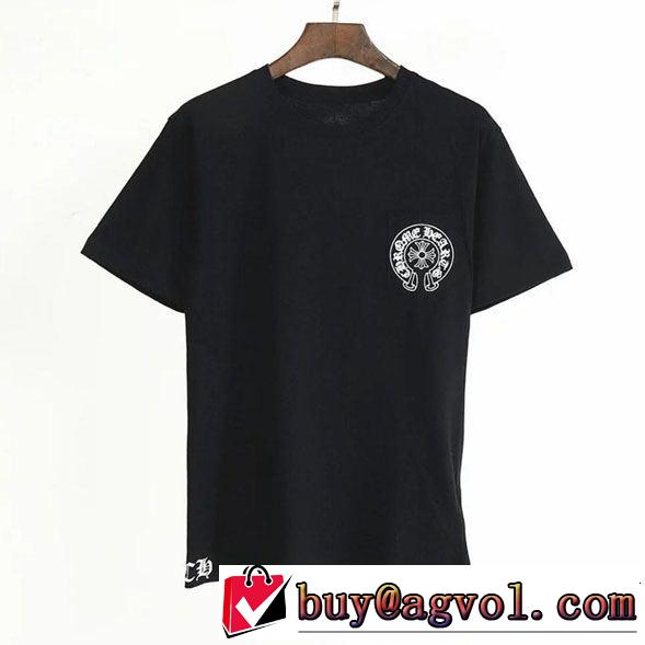 着回し力も抜群です！クロムハーツ半袖Tシャツ 2色可選 CHROME HEARTSおしゃれな夏ファッション2019