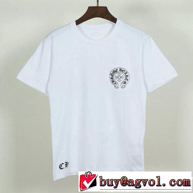 着回し力も抜群です！クロムハーツ半袖Tシャツ 2色可選 CHROME HEARTSおしゃれな夏ファッション2019