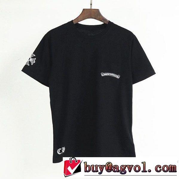 セールで格安 2色可選 CHROME HEARTS 格安SALE クロムハーツ 半袖Tシャツ2019夏ファション新品