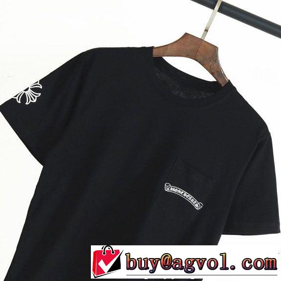 セールで格安 2色可選 CHROME HEARTS 格安SALE クロムハーツ 半袖Tシャツ2019夏ファション新品