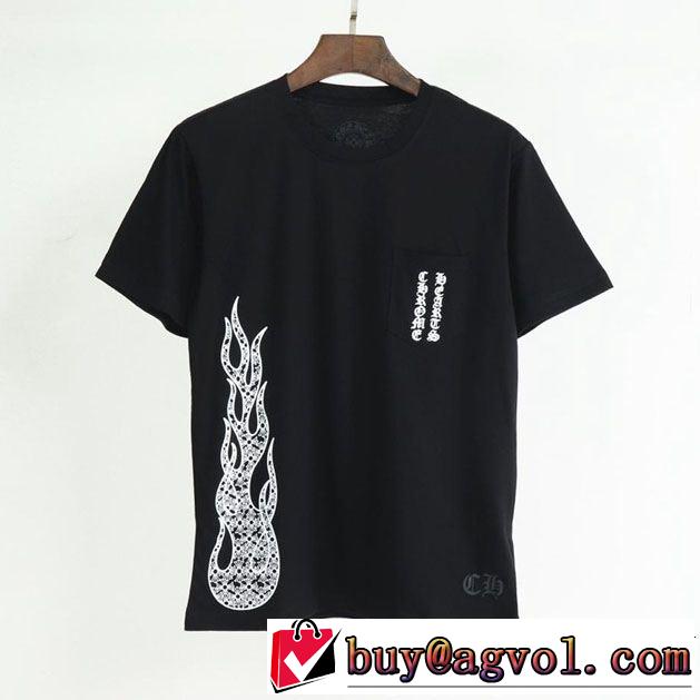  送料込み 希少品 半袖Tシャツ 2色可選19SS新作大人気旬トレンド CHROME HEARTS クロムハーツ