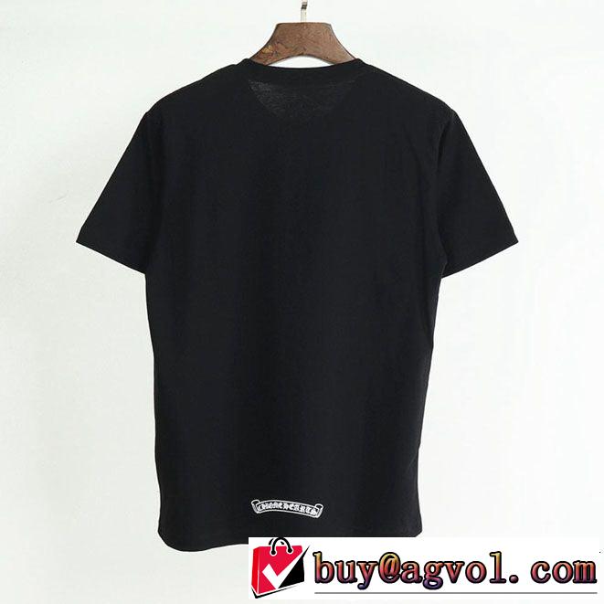 送料込み 希少品 半袖Tシャツ 2色可選19SS新作大人気旬トレンド CHROME HEARTS クロムハーツ