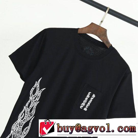 送料込み 希少品 半袖Tシャツ 2色可選19SS新作大人気旬トレンド CHROME HEARTS クロムハーツ