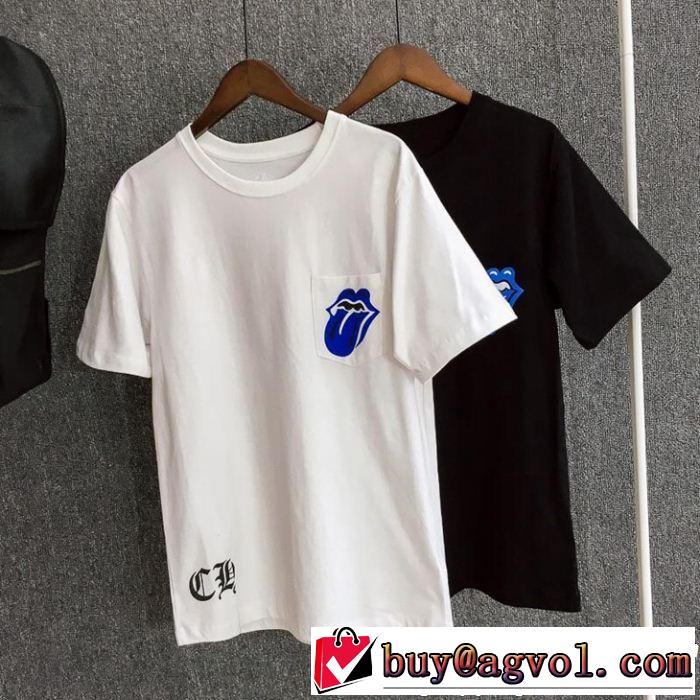  新作限定早い者勝ち CHROME HEARTS  2色可選 クロムハーツ 2019春夏の大注目トレンド半袖Tシャツ