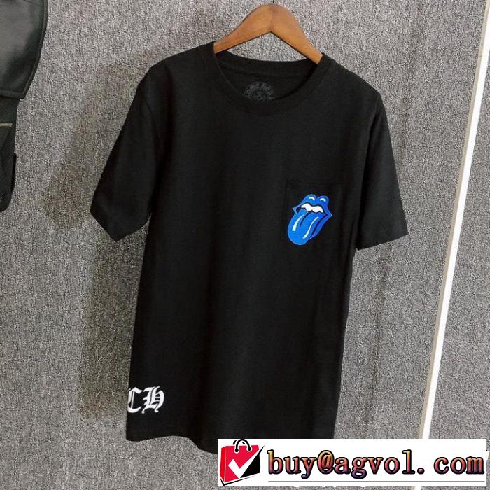 新作限定早い者勝ち CHROME HEARTS  2色可選 クロムハーツ 2019春夏の大注目トレンド半袖Tシャツ