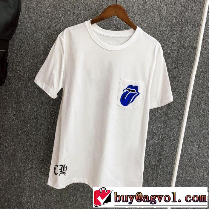 新作限定早い者勝ち CHROME HEARTS  2色可選 クロムハーツ 2019春夏の大注目トレンド半袖Tシャツ