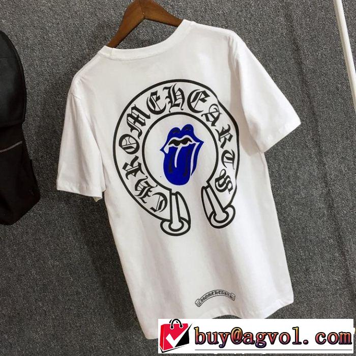 新作限定早い者勝ち CHROME HEARTS  2色可選 クロムハーツ 2019春夏の大注目トレンド半袖Tシャツ