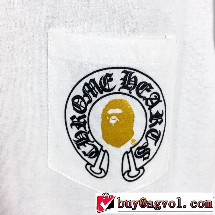 CHROME HEARTS まずは定番！人気アイテム クロムハーツ 半袖Tシャツ【2019年】夏のファッション 2色可選