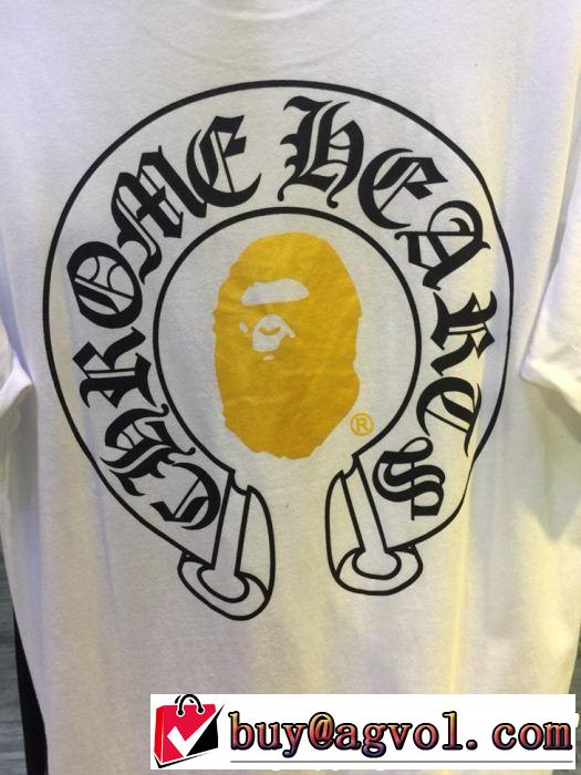 CHROME HEARTS まずは定番！人気アイテム クロムハーツ 半袖Tシャツ【2019年】夏のファッション 2色可選
