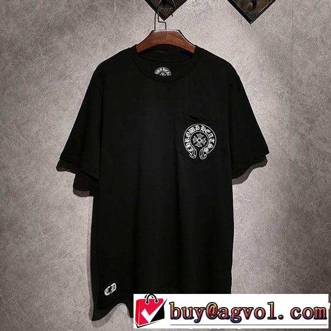 半袖Tシャツ都市独特のトレンドアイテム 2色可選 CHROME HEARTS クロムハーツ2019春夏は人気定番