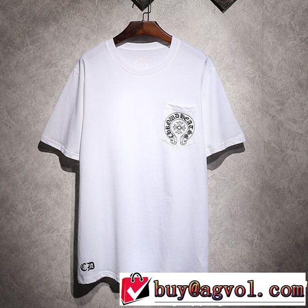 半袖Tシャツ都市独特のトレンドアイテム 2色可選 CHROME HEARTS クロムハーツ2019春夏は人気定番