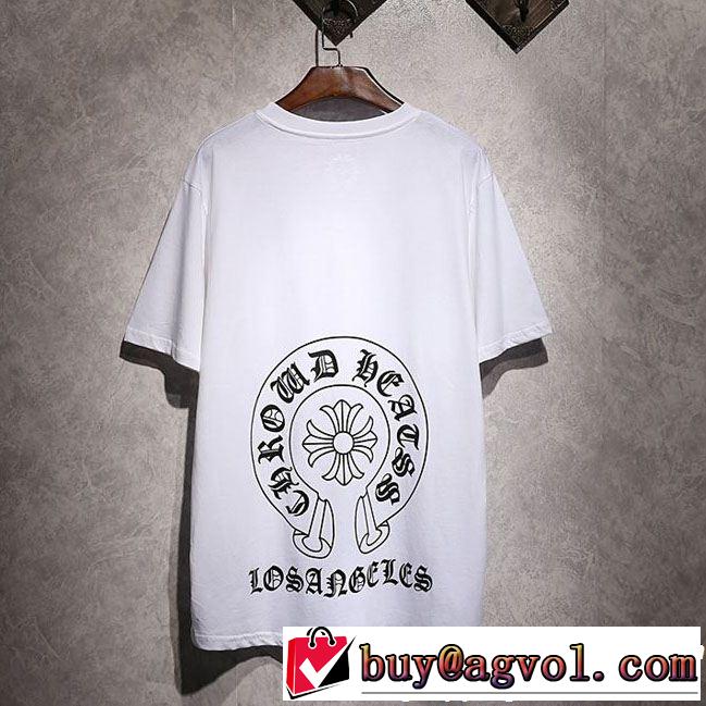 半袖Tシャツ都市独特のトレンドアイテム 2色可選 CHROME HEARTS クロムハーツ2019春夏は人気定番