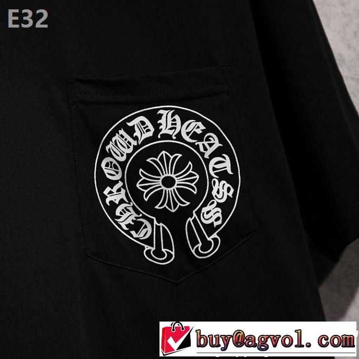 半袖Tシャツ都市独特のトレンドアイテム 2色可選 CHROME HEARTS クロムハーツ2019春夏は人気定番