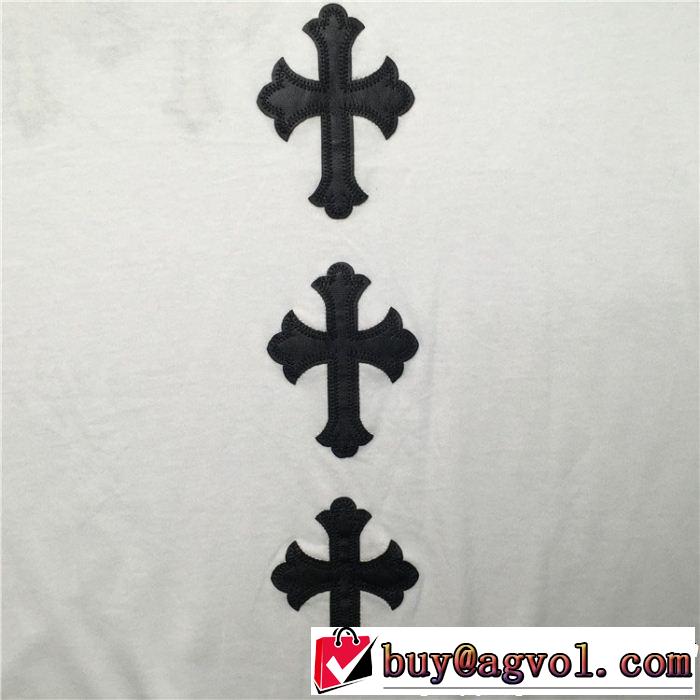 半袖TシャツクロムハーツVIP 先行セール2019年夏 2色可選最 CHROME HEARTS お洒落な印象に