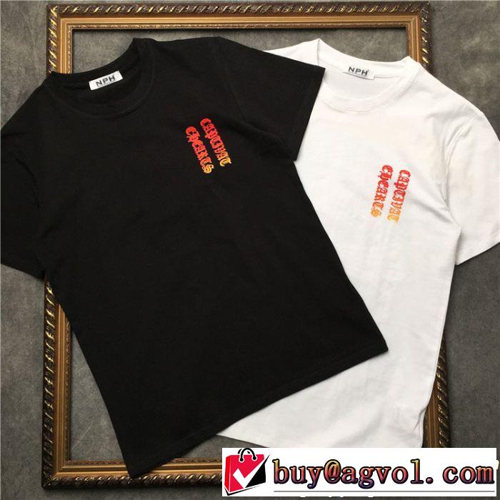 CHROME HEARTS正規品保証19春夏 2色可選 クロムハーツ 新商品☆完売必至 半袖Tシャツ