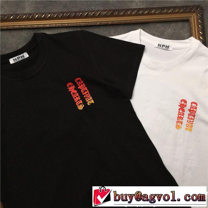 CHROME HEARTS正規品保証19春夏 2色可選 クロムハーツ 新商品☆完売必至 半袖Tシャツ