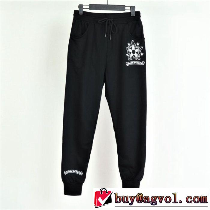 限定品 人気No.1 クロムハーツCHROME HEARTS スエットパンツ正規品保証19春夏 伸縮性に優れている