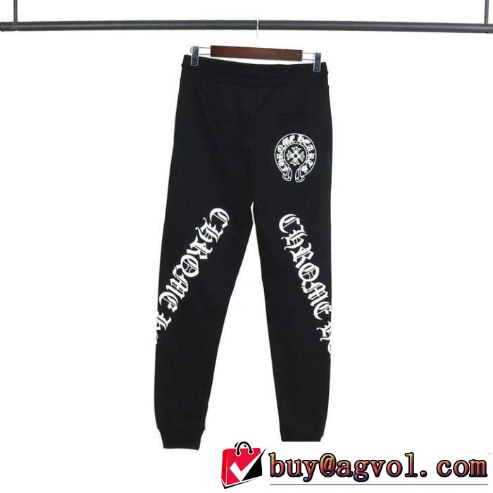 【2019年】夏のファッション CHROME HEARTS キレイめ感が強いスエットパンツ伸縮性に優れているクロムハーツ