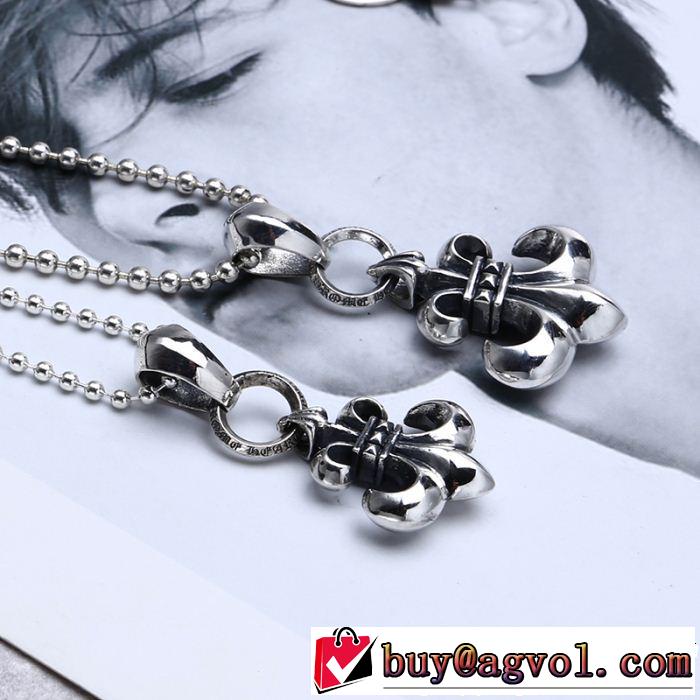 今旬のシルエットバランス クロムハーツ CHROME HEARTS ペンダントトップ  2色可選 ちょっと大人の印象