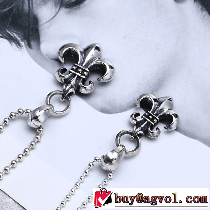 今旬のシルエットバランス クロムハーツ CHROME HEARTS ペンダントトップ  2色可選 ちょっと大人の印象