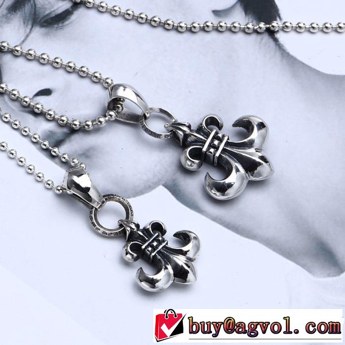 今旬のシルエットバランス クロムハーツ CHROME HEARTS ペンダントトップ  2色可選 ちょっと大人の印象