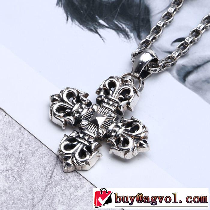 知的な雰囲気夏着物 クロムハーツ 2019年の夏のマスト CHROME HEARTS ペンダントトップ  2色可選