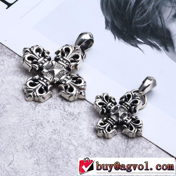 知的な雰囲気夏着物 クロムハーツ 2019年の夏のマスト CHROME HEARTS ペンダントトップ  2色可選