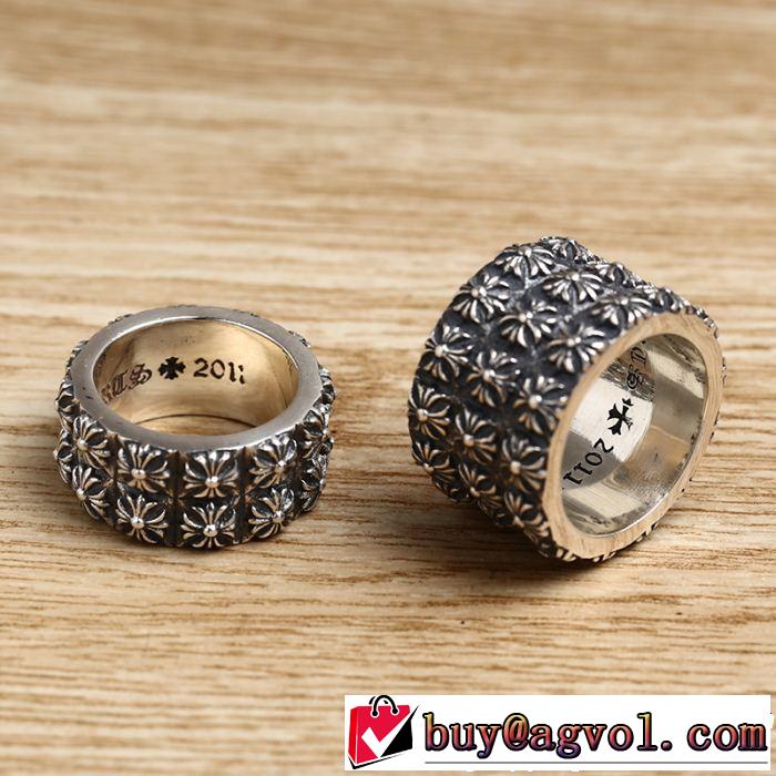 2019年の春夏に着たい リング/指輪 クロムハーツ透け感優しい  CHROME HEARTS 3色可選