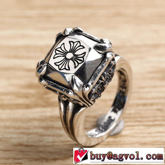  CHROME HEARTS リング/指輪 甘過ぎず大人な印象に  クロムハーツ ぐっと鮮度がアップ 