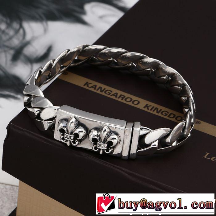  夏らしい品格が漂う ブレスレット クロムハーツリラックススタイルが実現  CHROME HEARTS 