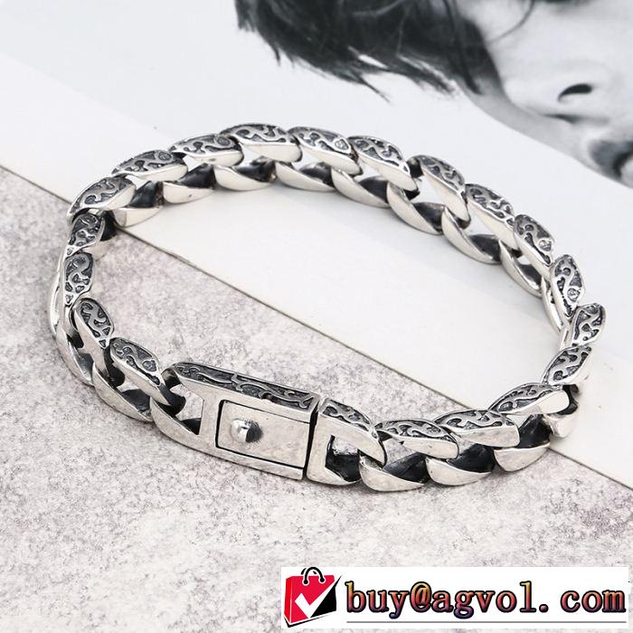  CHROME HEARTS トップスをインするスタイル ブレスレット クロムハーツ 肌触りの良いサラりと 