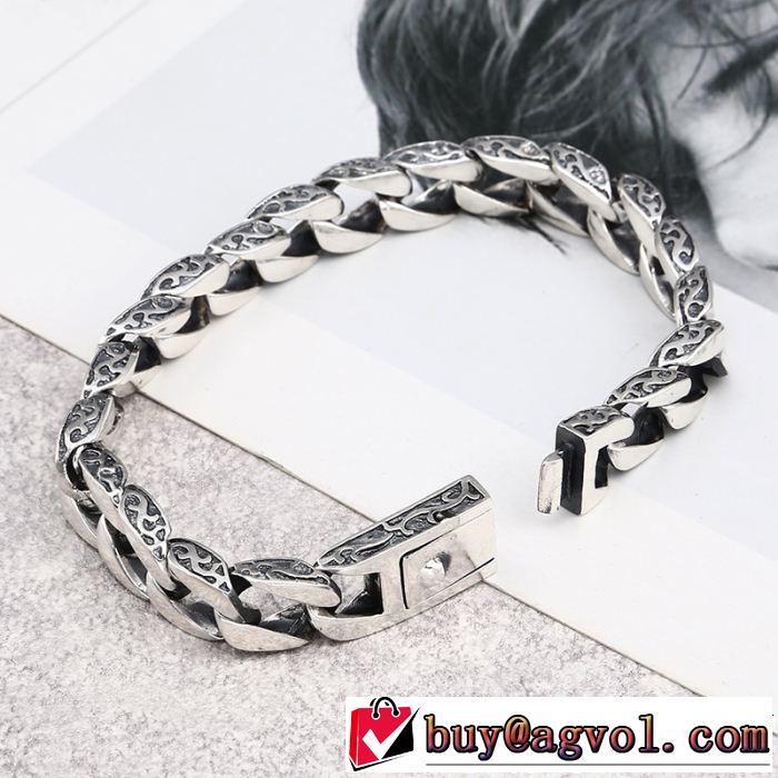 CHROME HEARTS トップスをインするスタイル ブレスレット クロムハーツ 肌触りの良いサラりと