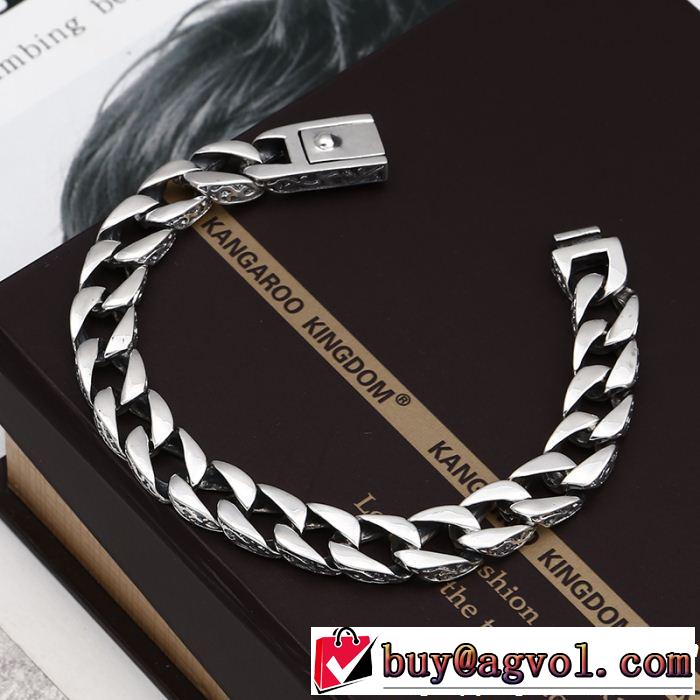 CHROME HEARTS トップスをインするスタイル ブレスレット クロムハーツ 肌触りの良いサラりと