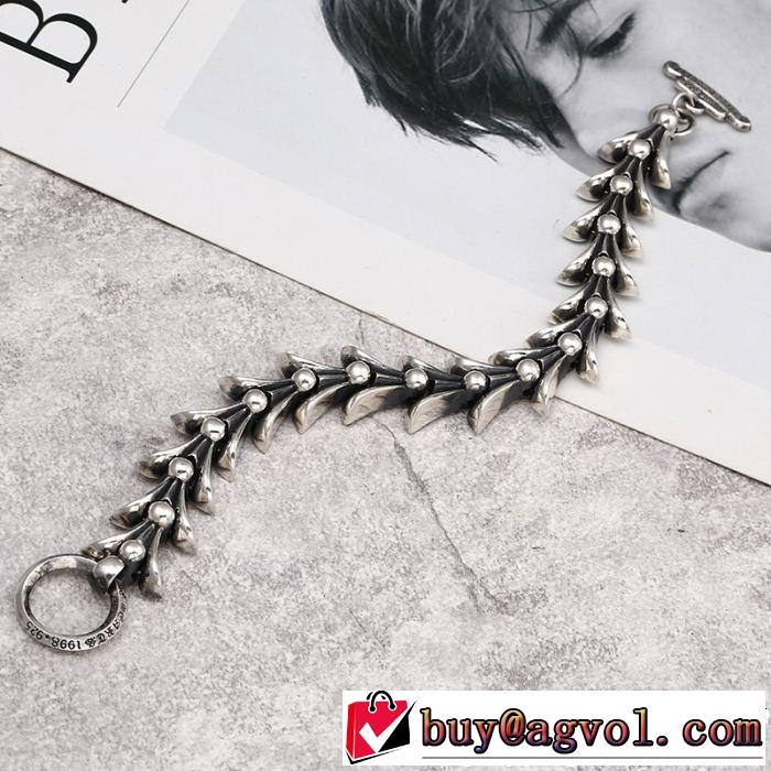 高級感が好評です クロムハーツ 今人気の秘訣 CHROME HEARTS ブレスレット 春夏を感じさせる