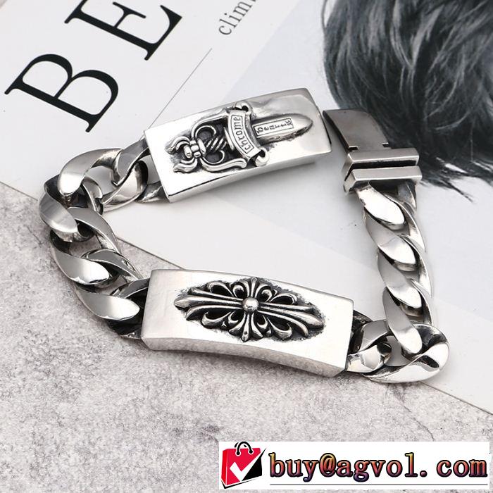 派手すぎず クロムハーツ  CHROME HEARTS 今年の夏は着こなしブレスレット 特に注目したい