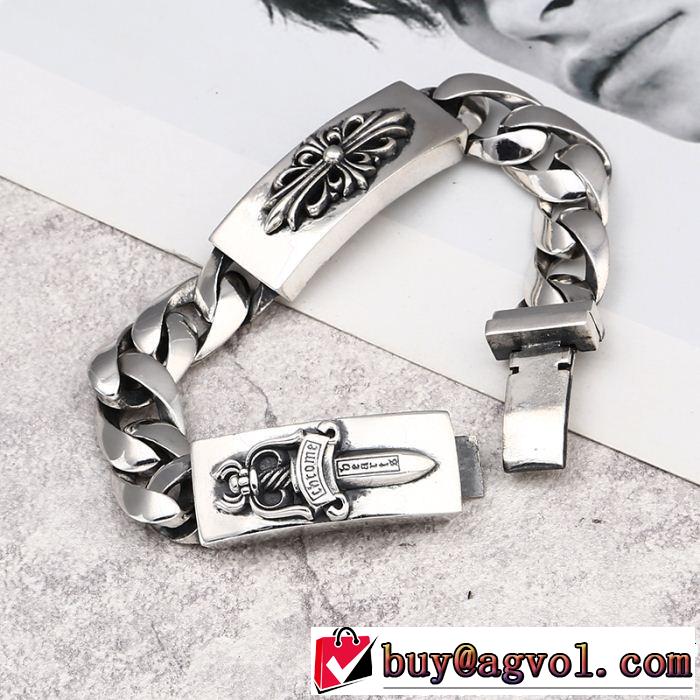 派手すぎず クロムハーツ  CHROME HEARTS 今年の夏は着こなしブレスレット 特に注目したい