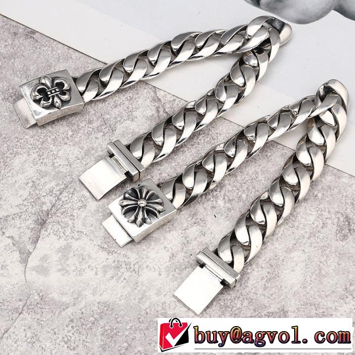  春夏の流行りトップス ブレスレット クロムハーツ 目を引く春夏トップス  きれいめ上品に CHROME HEARTS 