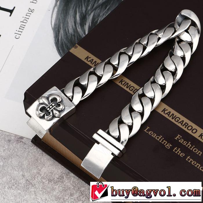 春夏の流行りトップス ブレスレット クロムハーツ 目を引く春夏トップス  きれいめ上品に CHROME HEARTS